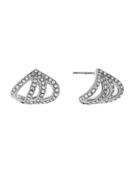 Vince Camuto Pave Claw Earrings - SILVER