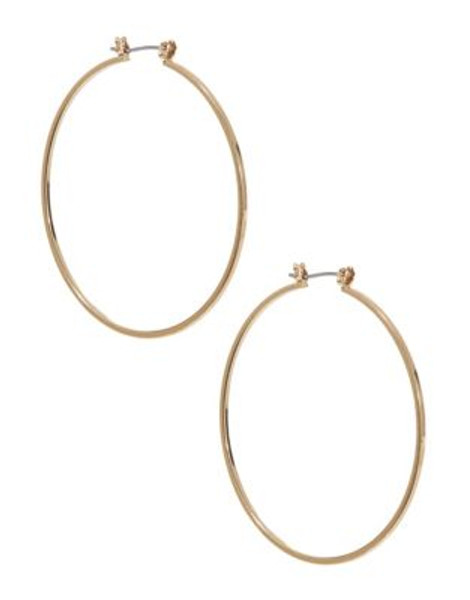 Expression Thin Metal Hoops - GOLD