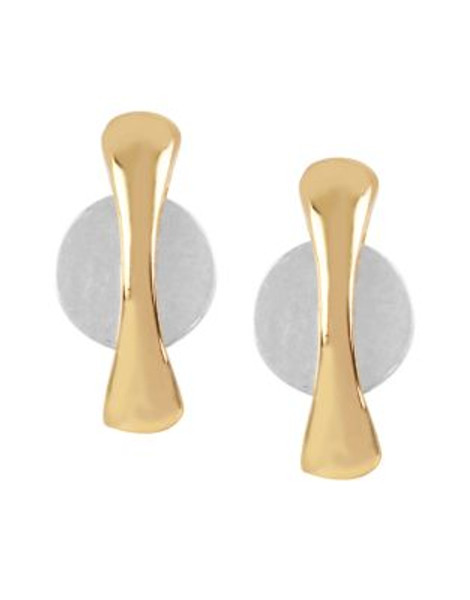 Robert Lee Morris Soho Sculptural Stud Two Tone Earring - TWO TONE