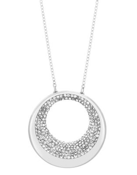Swarovski Swarovski Crystal Pendant Necklace - GREY