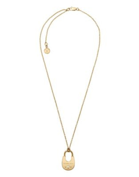 Michael Kors Padlock Pendant - GOLD