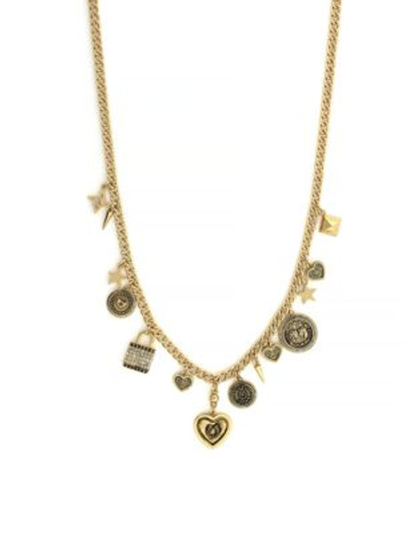 Bcbgeneration Assorted Charm Necklace - GOLD