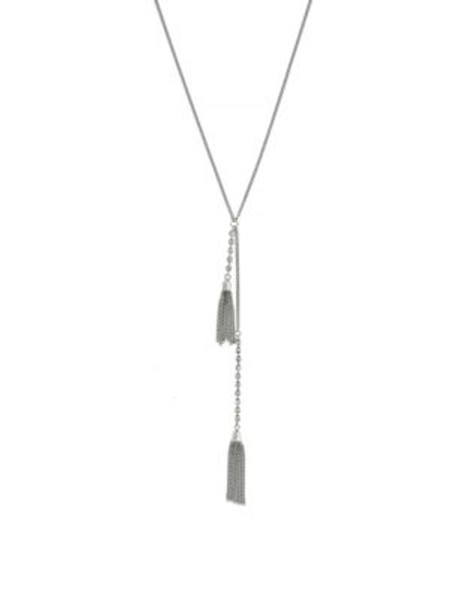 Bcbgeneration Chain and Tassel Y-Necklace - SILVER