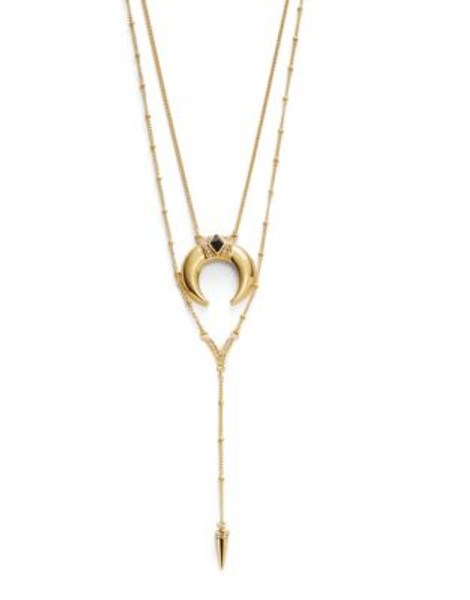 Trina Turk Goldtone Layered Necklace - GREY