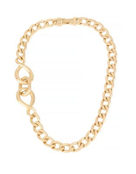 Kenneth Cole New York Jet Set Twisted Link Necklace - GOLD