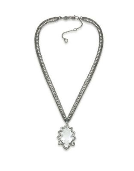 Carolee Phantom Pendant Necklace - SILVER