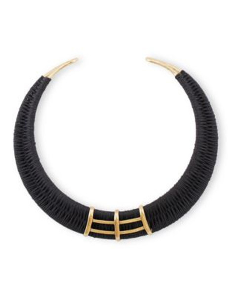 Lucky Brand Cord Wrapped Choker - GOLD