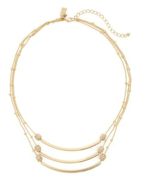 Kate Spade New York Strike Up the Band 12K Gold-Plated Necklace - GOLD
