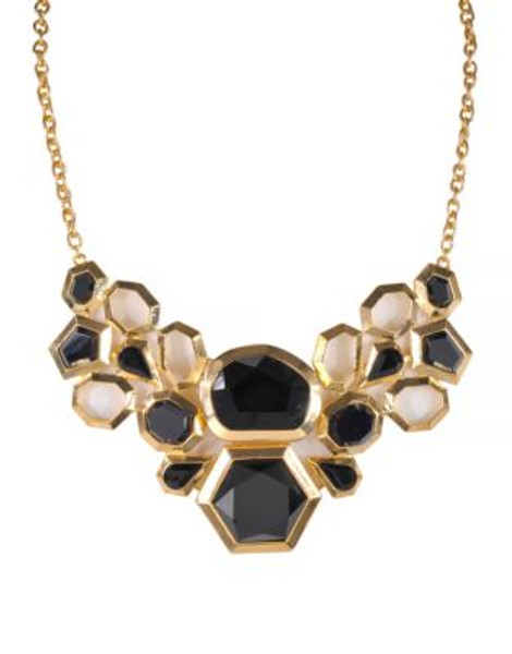 Kensie Stone Statement Necklace - GOLD