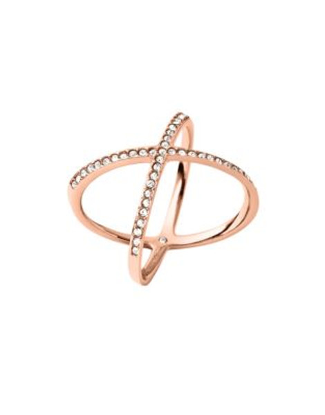 Michael Kors Semi-Precious Stone Ring - ROSE GOLD - 7