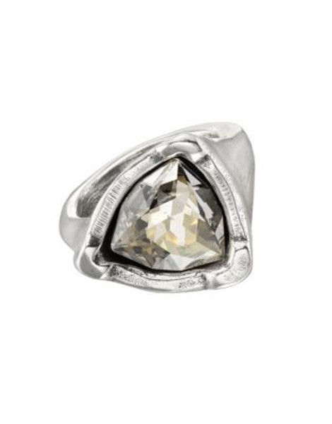 Uno De 50 SwarovskiCrystal Startrick Ring - CREAM - 7