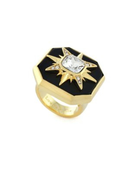 Louise Et Cie Star Drama Cocktail Ring - GOLD - 7