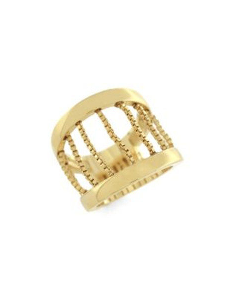 Vince Camuto Chain Drape Band Ring - GOLD - 7