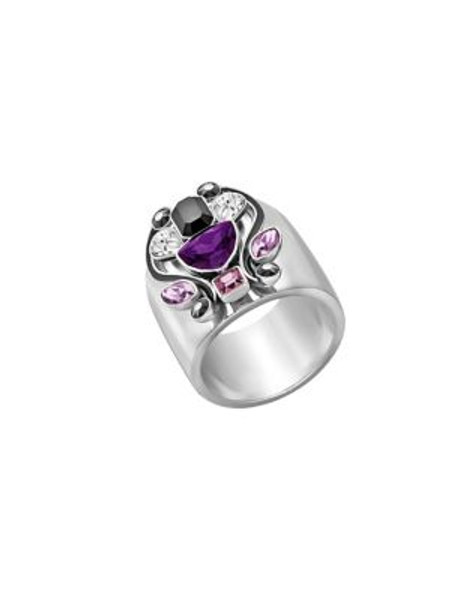 Swarovski Impulse Ring - SILVER - 8