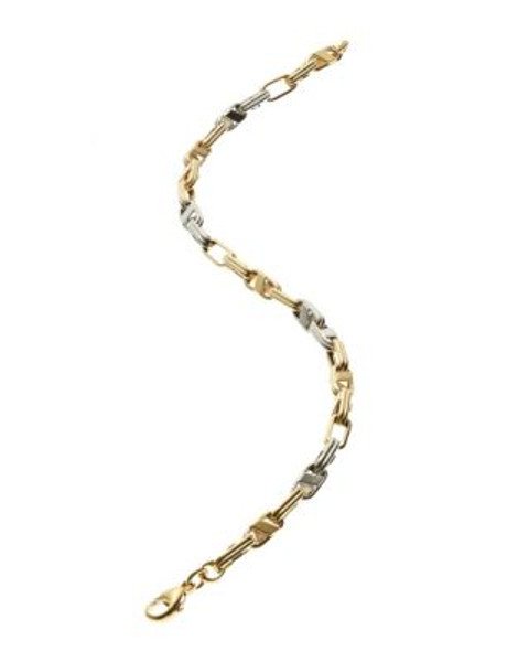 Fine Jewellery 10K Yellow Gold Bar Bracelet - YELLOW GOLD