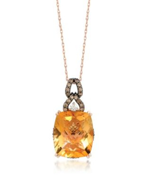 Le Vian Pendant - CITRINE