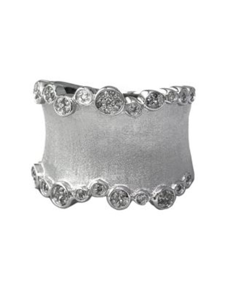 Effy Sterling Silver Diamond Ring - DIAMOND - 7