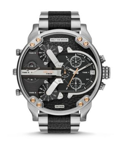 Diesel Chronograph Mr Daddy 2.0 Watch DZ7349 - SILVER