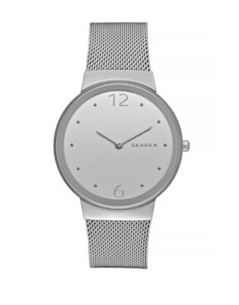 Skagen Denmark Holst Stainless Steel Mesh Watch - GREY