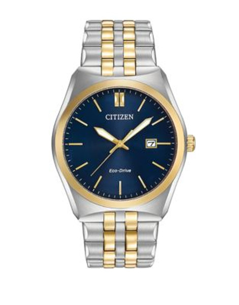 Citizen Corso Stainless Steel Bracelet Watch - TWO TONE