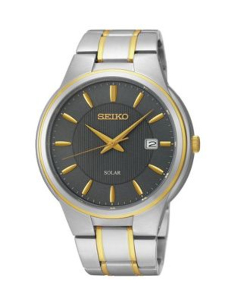 Seiko Core Two-Tone Stainless Steel Solar Watch - TWO TONE