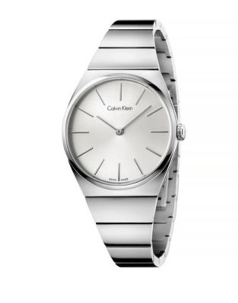 Calvin Klein Unisex Analog Supreme Watch - SILVER