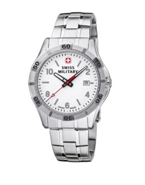 Swiss Military Platoon Series Watch - SILVER