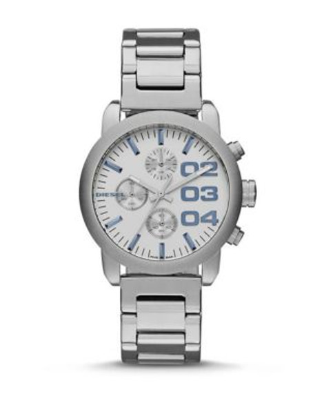 Diesel Mens Chronograph Flare Chrono DZ5463 Watch - SILVER