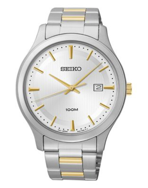 Seiko SUR053 Mens Dress - WHITE