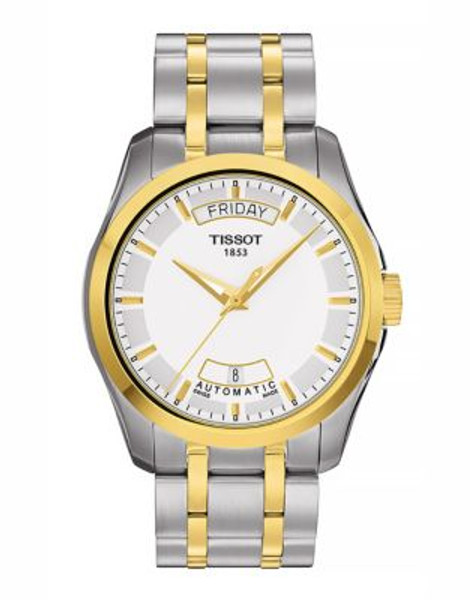 Tissot Mens Couturier Automatic T0354072201100 - TWO TONE