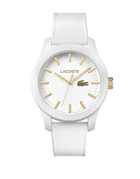 Lacoste Unisex Analog Watch - WHITE