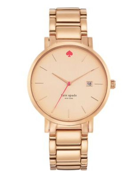 Kate Spade New York Womens Gramercy Grand Round - GOLD