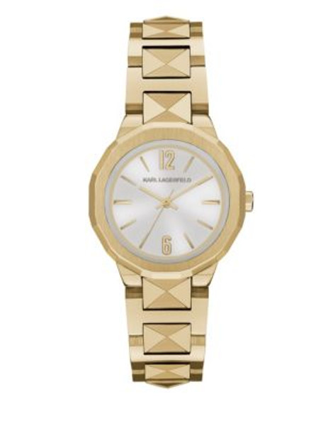 Karl Lagerfeld Joleigh Goldtone Bracelet Watch - GOLD