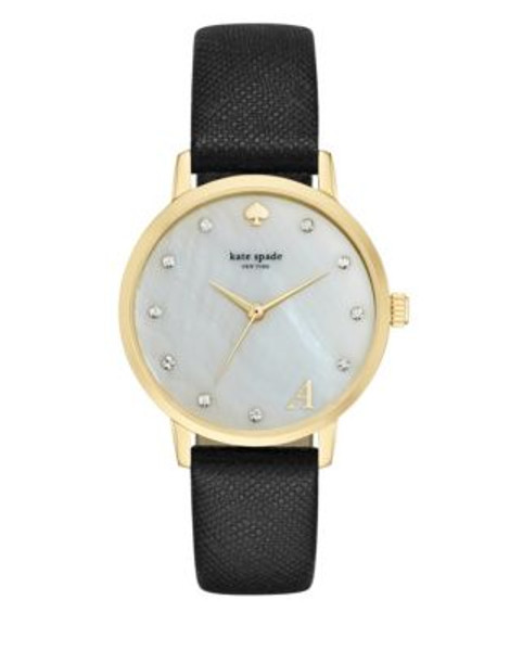 Kate Spade New York A Monogram Leather Watch - A