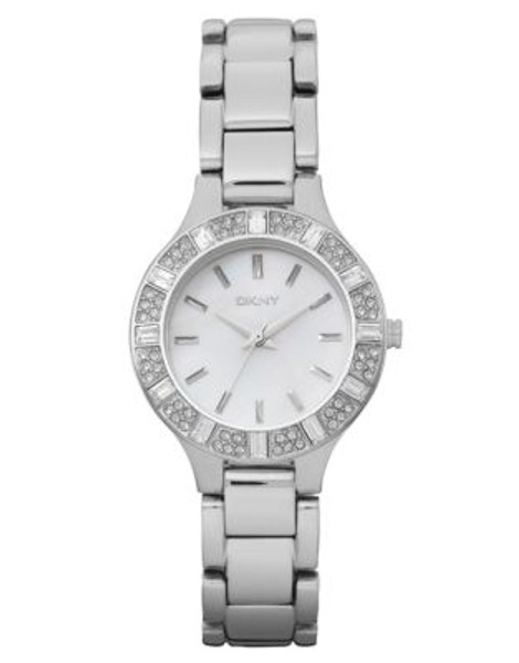 Dkny Silver Stainless Steel Watch - SILVER