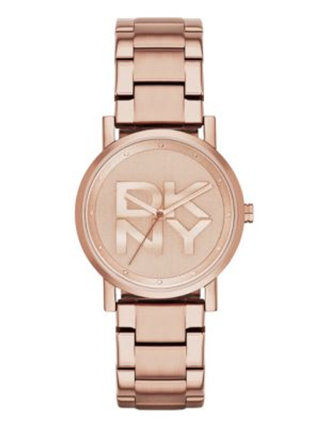 Dkny Womens SOHO Rose Gold-tone Watch NY2304 - ROSE GOLD