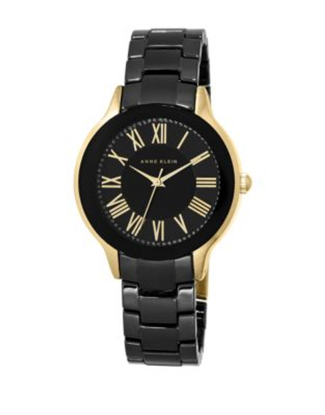 Anne Klein Analog Stainless Steel Watch - BLACK