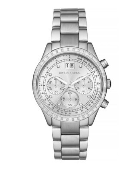 Michael Kors Stainless Steel Brinkley Watch MK6186 - SILVER