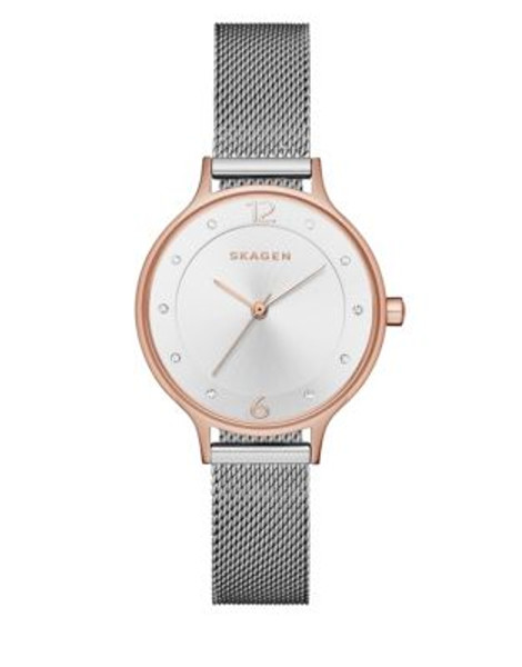 Skagen Denmark Analog Anita Box Set Bracelet Watch - SILVER