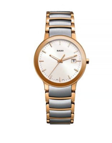 Rado Womens Quartz Centrix R30555103 Watch - TWO TONE