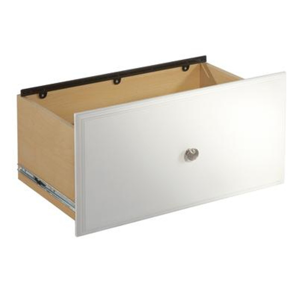 12 Inch File Drawer - White