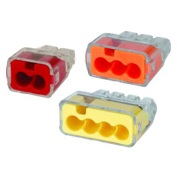 Assorted Push-In Wire Connectors 10/pkg