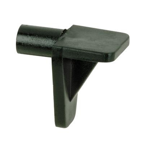 Shelf support plastic 5mm black