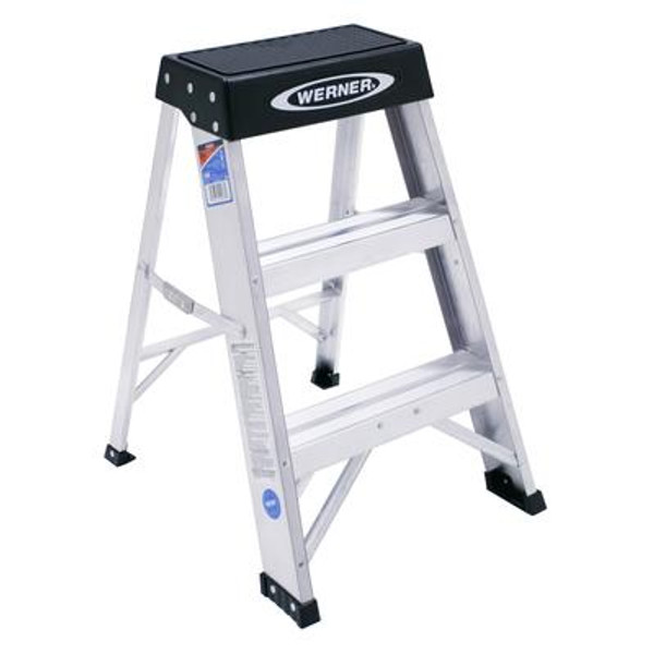 Aluminum Stepladder Grade 1A (300# Load Capacity) - 2 Feet