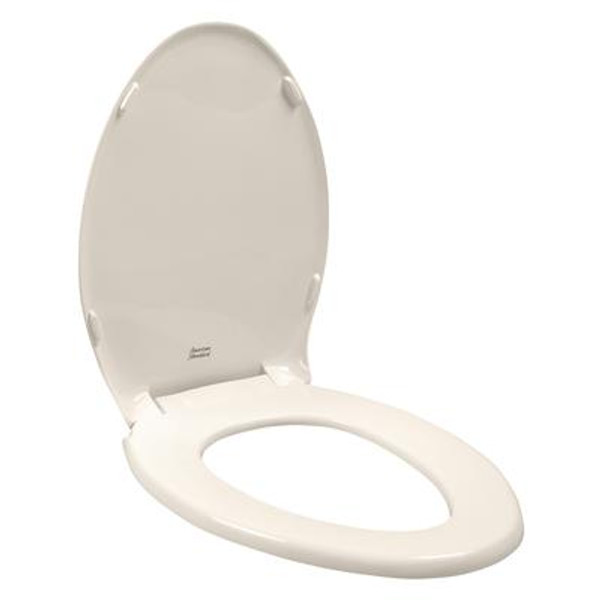 Rise and Shine Elongated Closed Front Toilet Seat in Linen