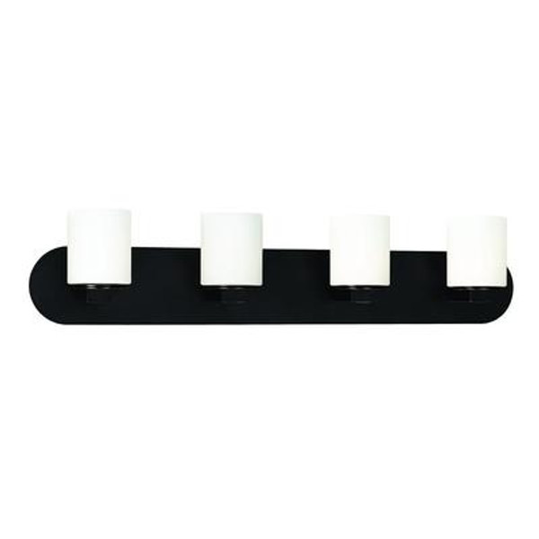 Evry Collection 4-Light Oil-Rubbed Bronze Bath Bar