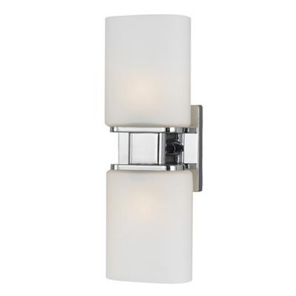 Dolante Collection 2-Light Chrome Wall Sconce