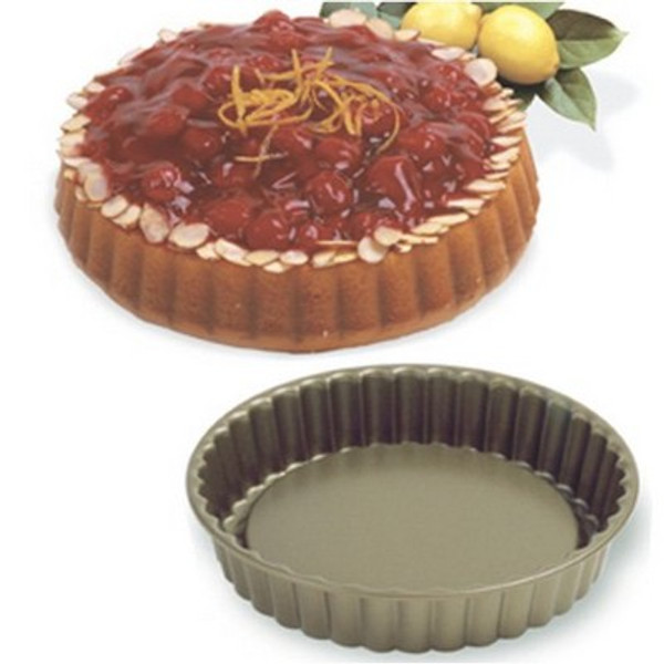 Non-Stick Round Fluted Tart Pan - 8.5"