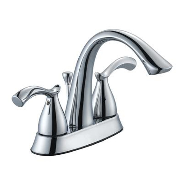 Edgewood 4 Inch 2 Handle Bath Faucet In Chrome