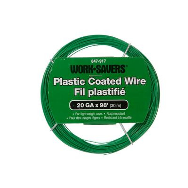 Steel Wire Green Pvc-Coiled 20Gx30M